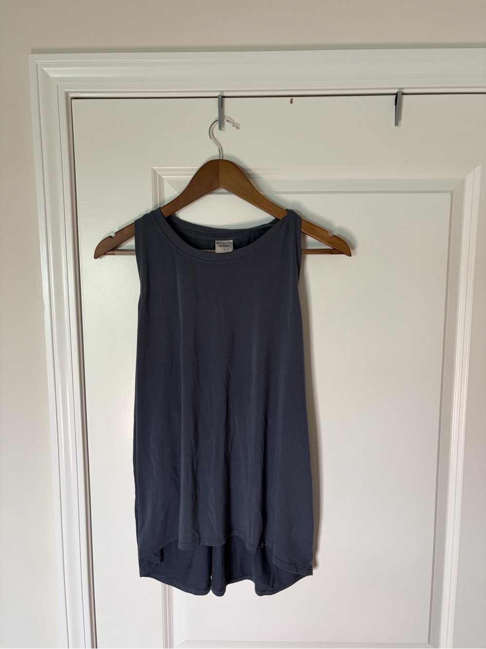 Athleta Charcoal Gray Swing Tank